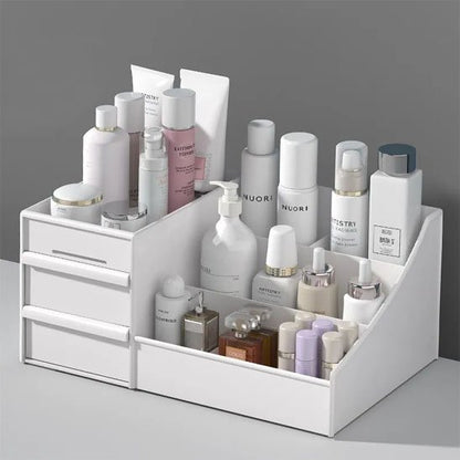 Organisateur maquillage blanc