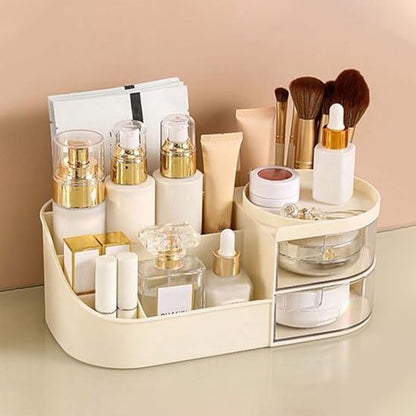 Organisateur maquillage écru