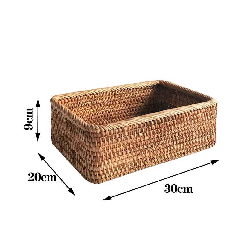 panier en osier salle de bain grand