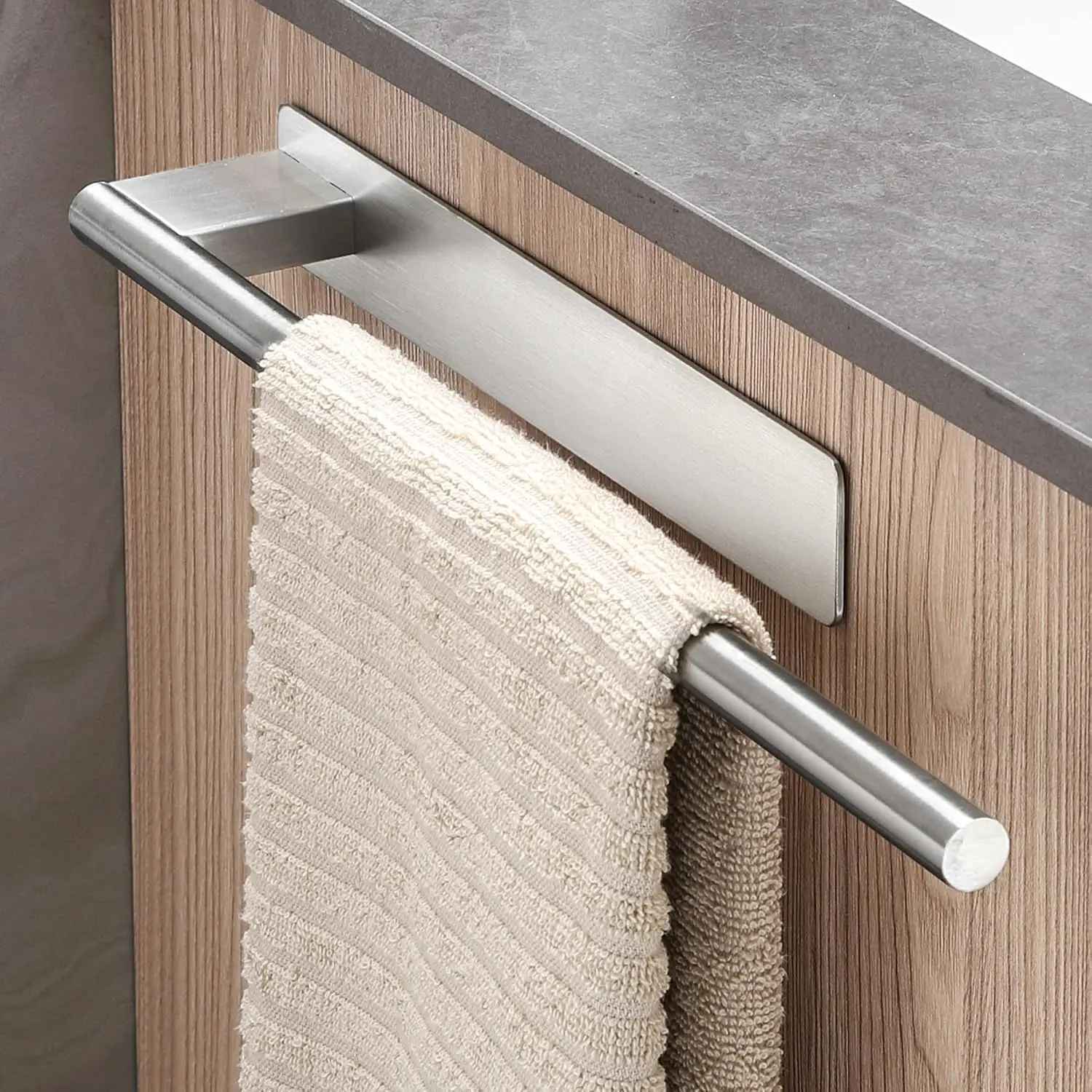 porte serviette salle de bain acier inoxydable simple