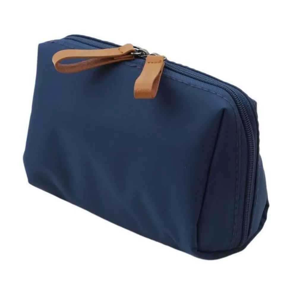trousse de maquillage pochette bleu