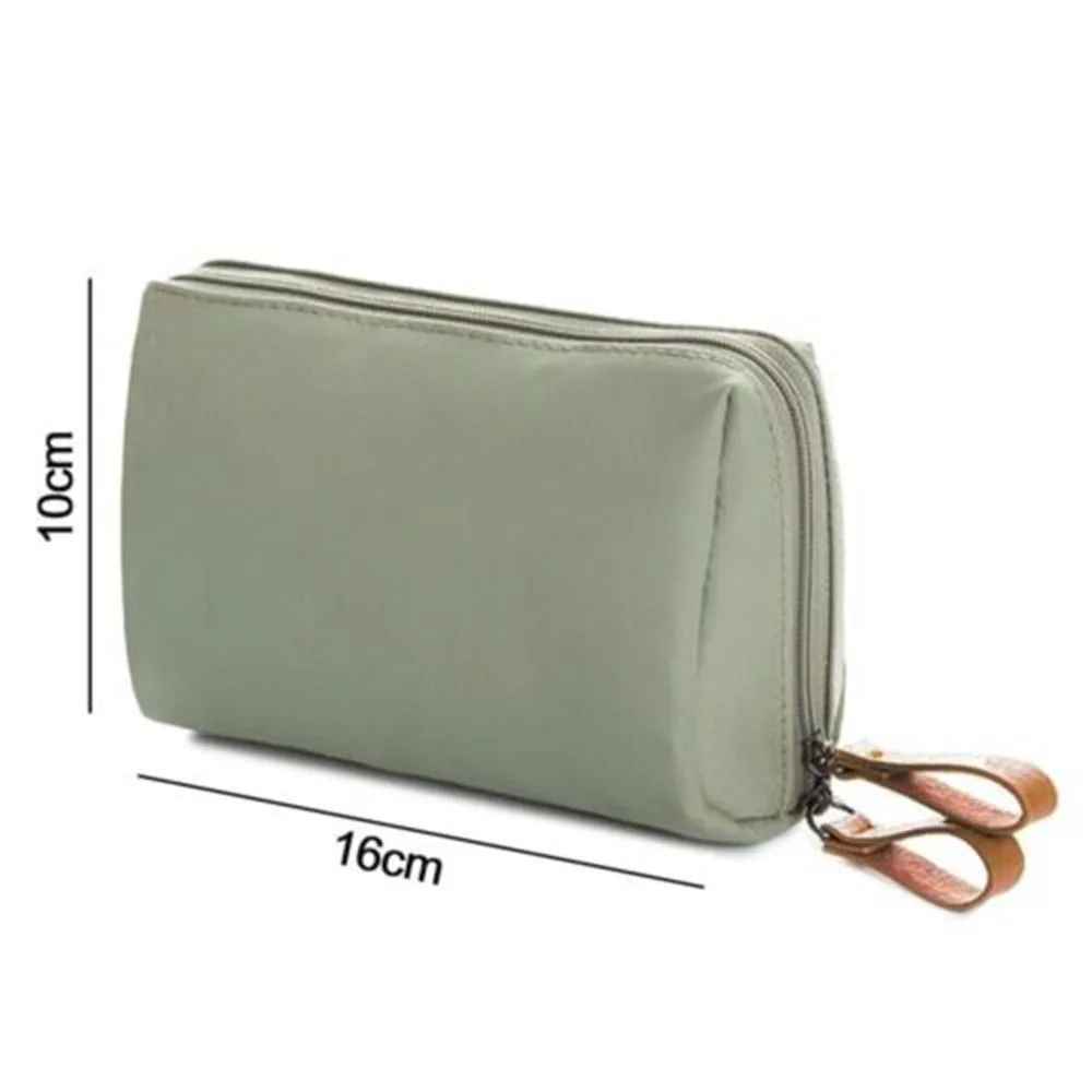 trousse de maquillage pochette verte dimensions