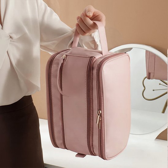 Trousse de maquillage  rose