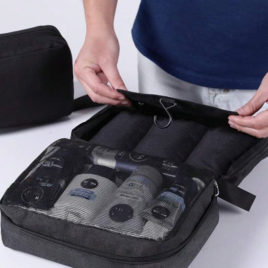 trousse de toilette a plat comptoir