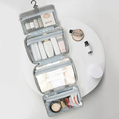 Trousse de toilette a plat presentation