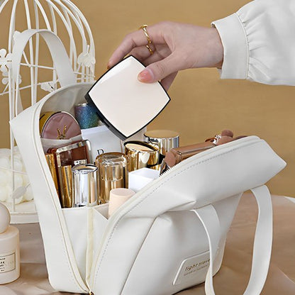 trousse de toilette femme balnche