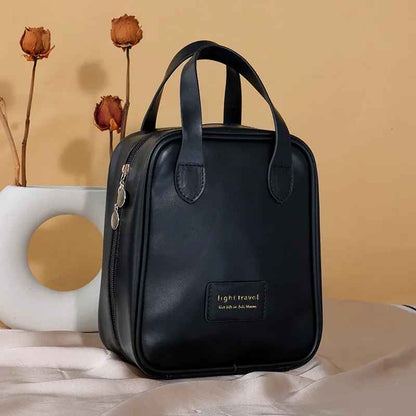 trousse de toilette femme noire