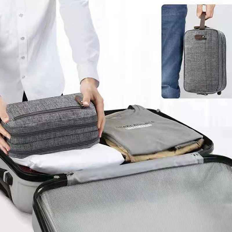 trousse de toilette homme demo dans valise