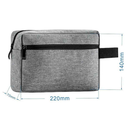 trousse de toilette homme gris dimensions