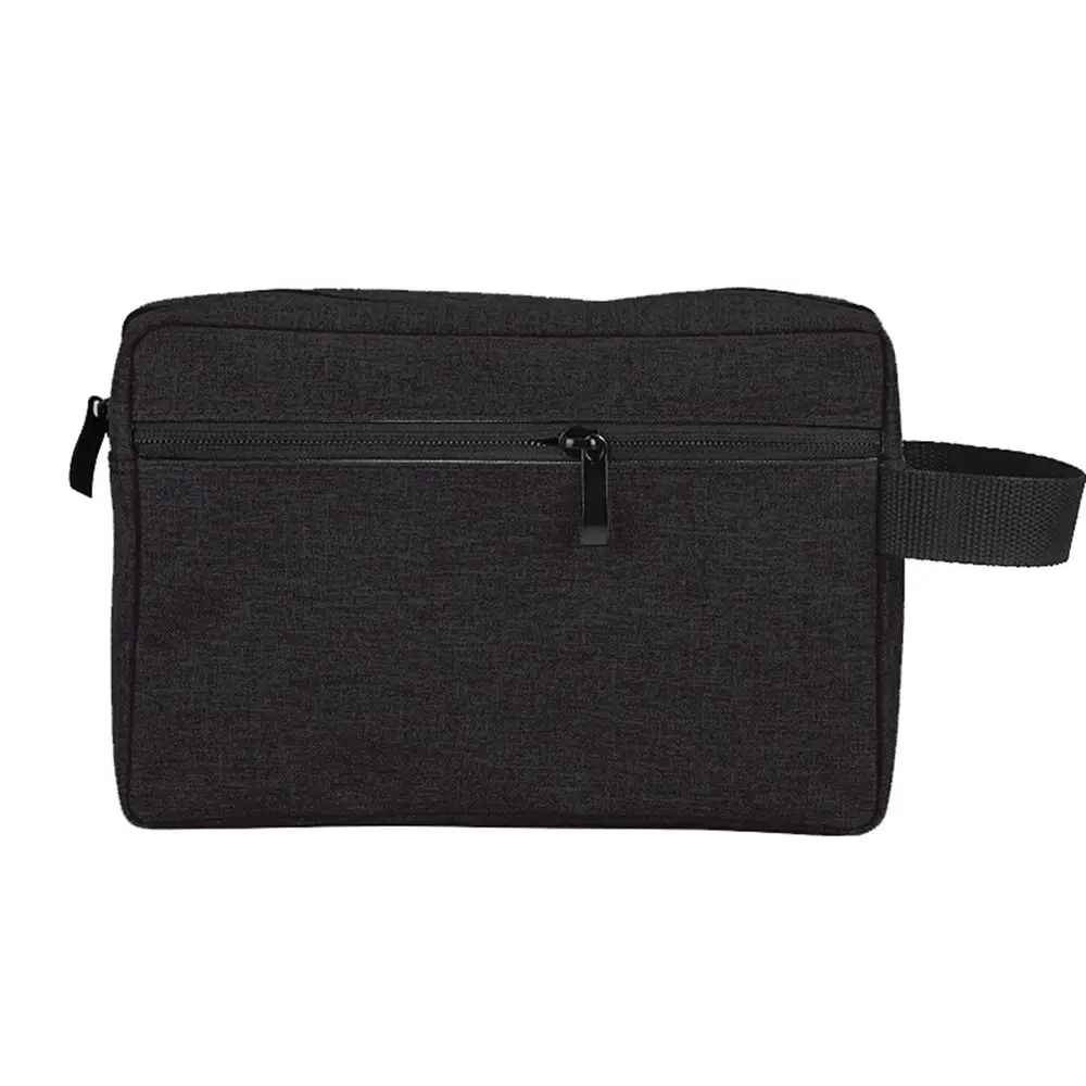 trousse de toilette homme simple noir