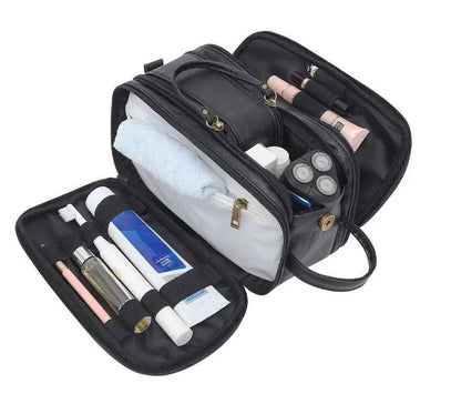 trousse de toilette homme voyage elegance noire