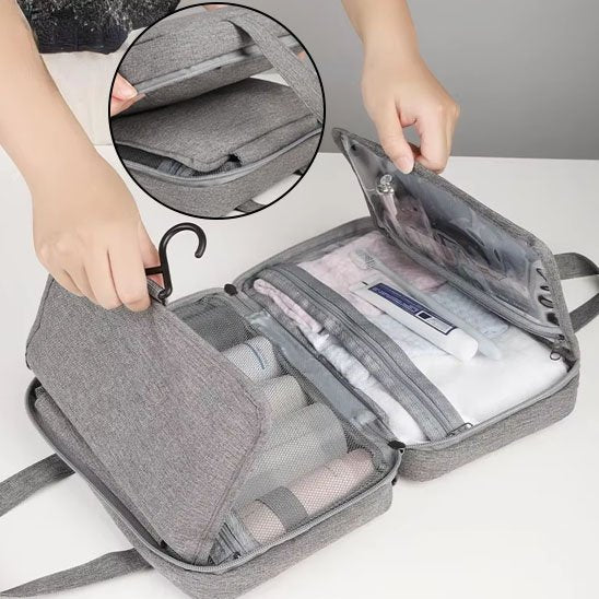 Trousse de toilette replier avec vivgnette
