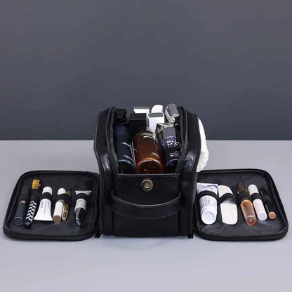 trousse de toilette voyage vue ouvete