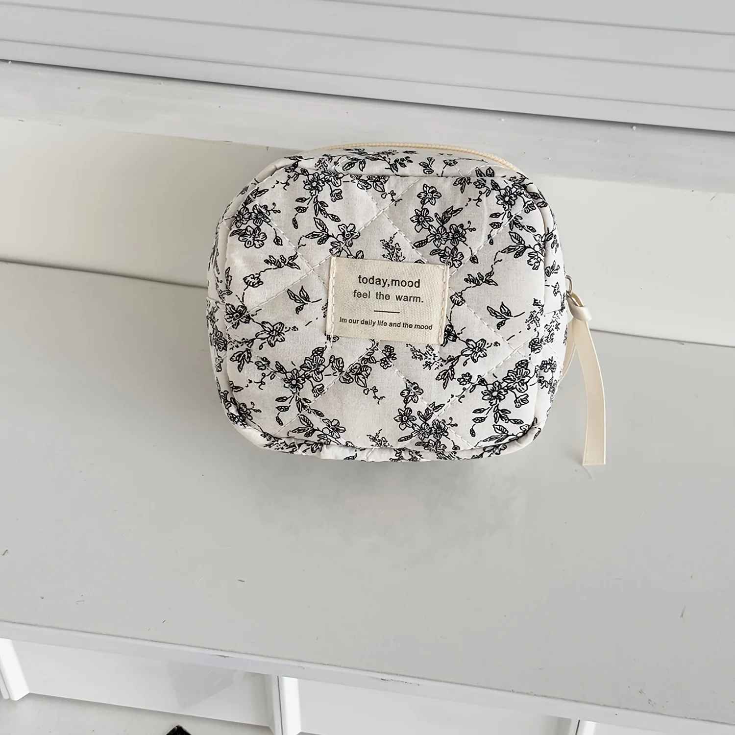 trousses maquillage en coton petite trousse