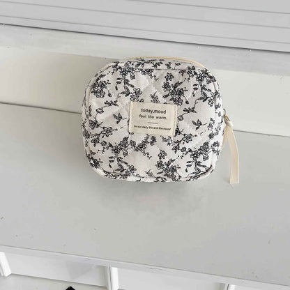 trousses maquillage en coton petite trousse