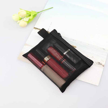 trousses maquillages plates noires taille s